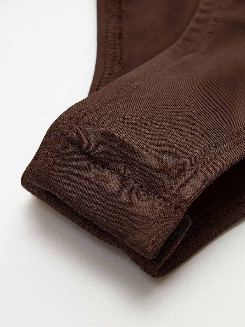 Satin Collared Long Sleeve Bodysuit