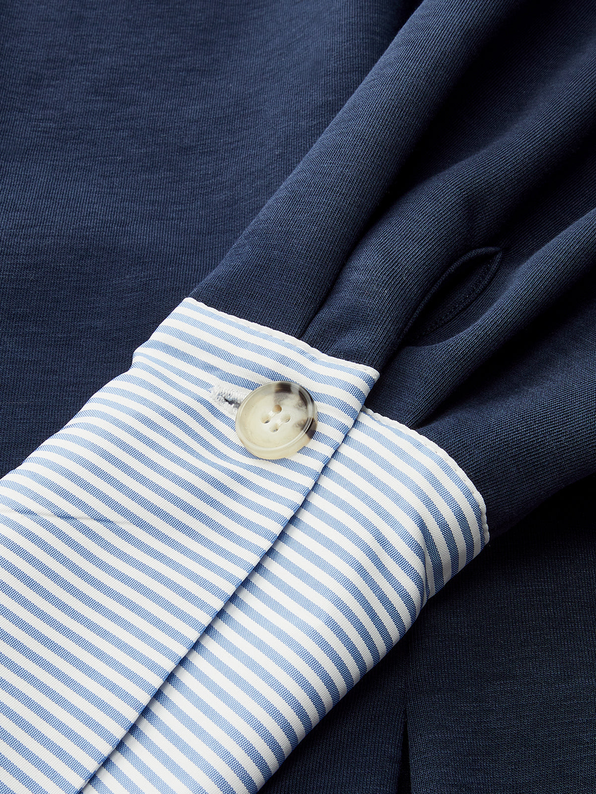 Round Neck Balloon Sleeve Peplum Sweatshirt