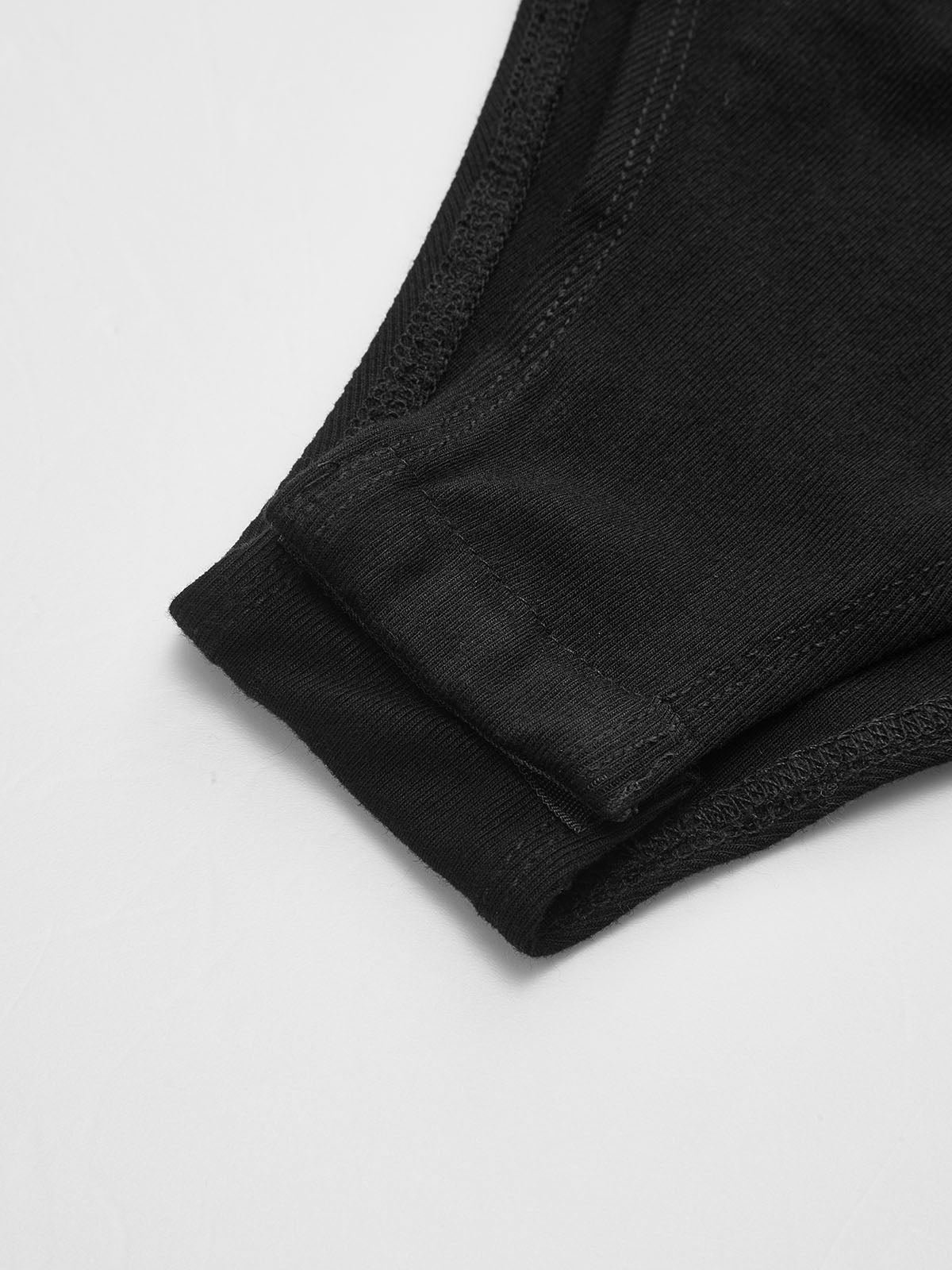 Sheered Crew Neck Bodysuits