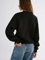 Golden Chain Embroidery Sweatshirt