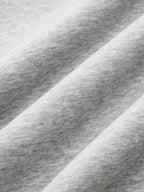 Striped Shirt Panel Crew Neck Sweatshirt