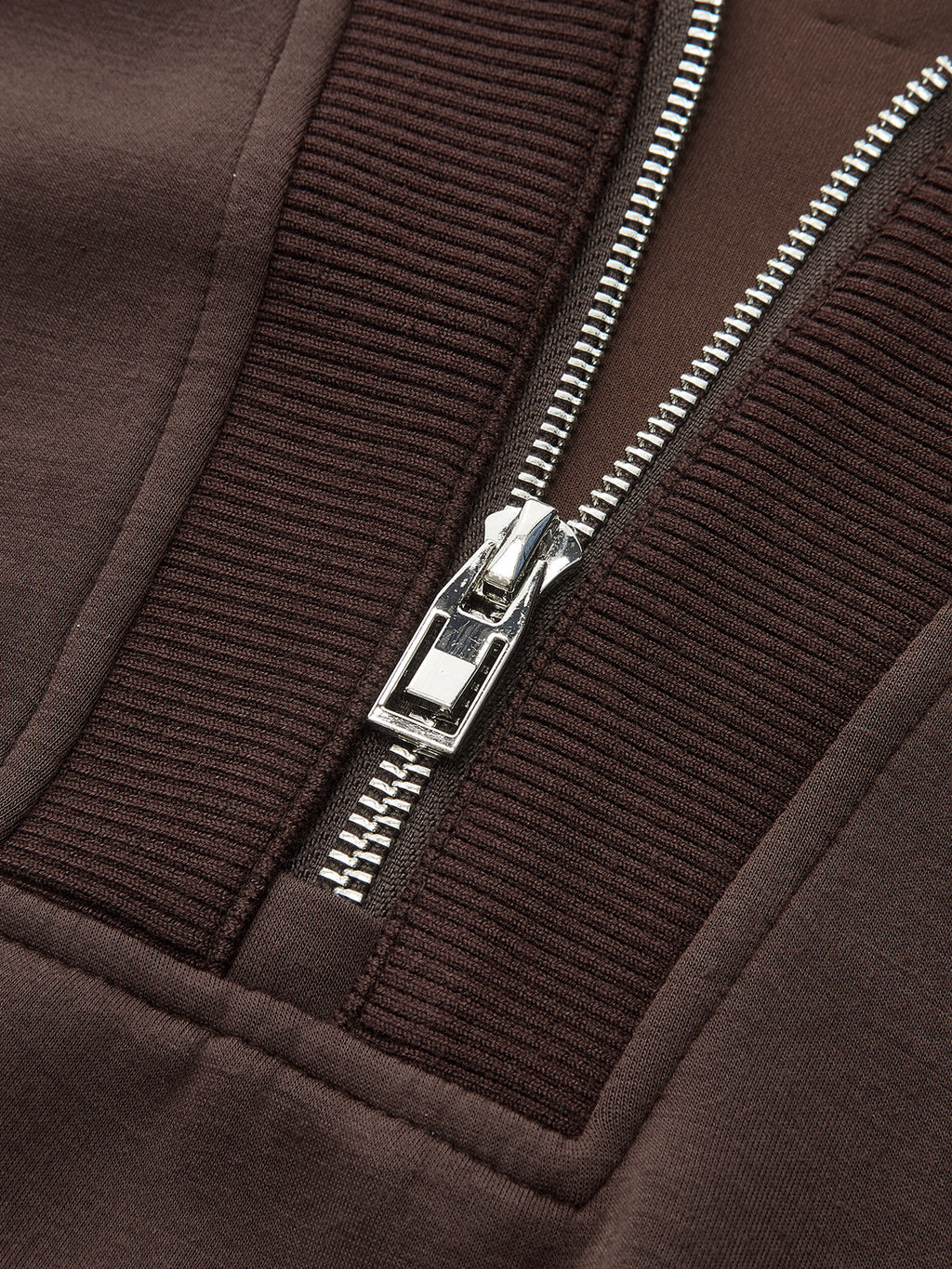 V-Neck Half-Zip Sweatshirt