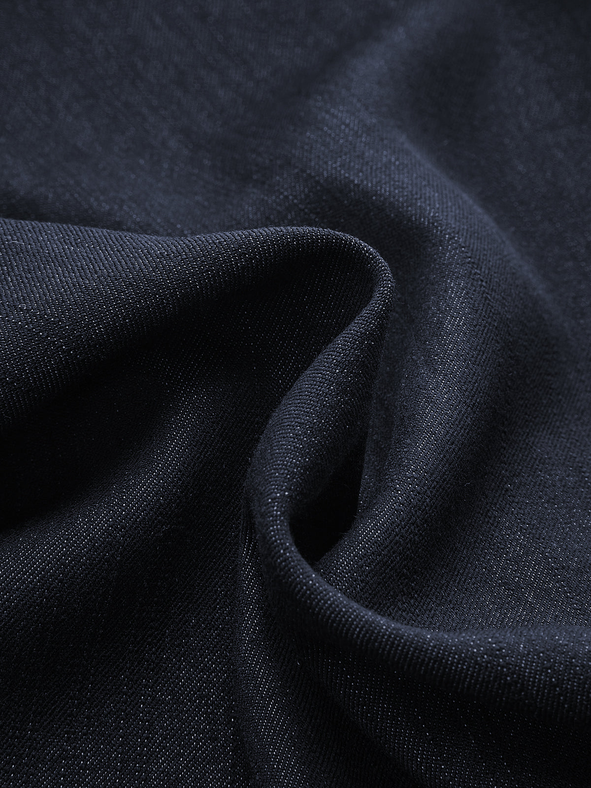 Asymmetric Buckle-Accented Wide-Leg Pants