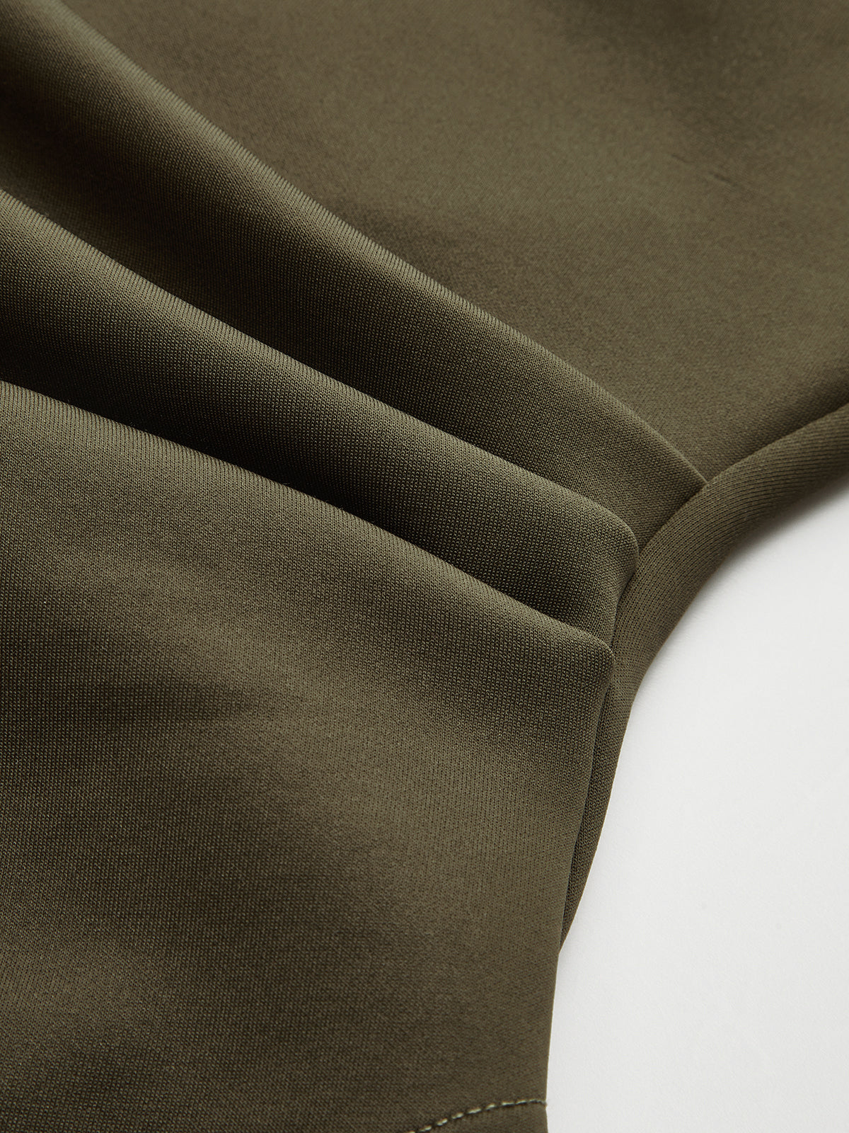 Ruched Asymmetric Hem Sweatshirt