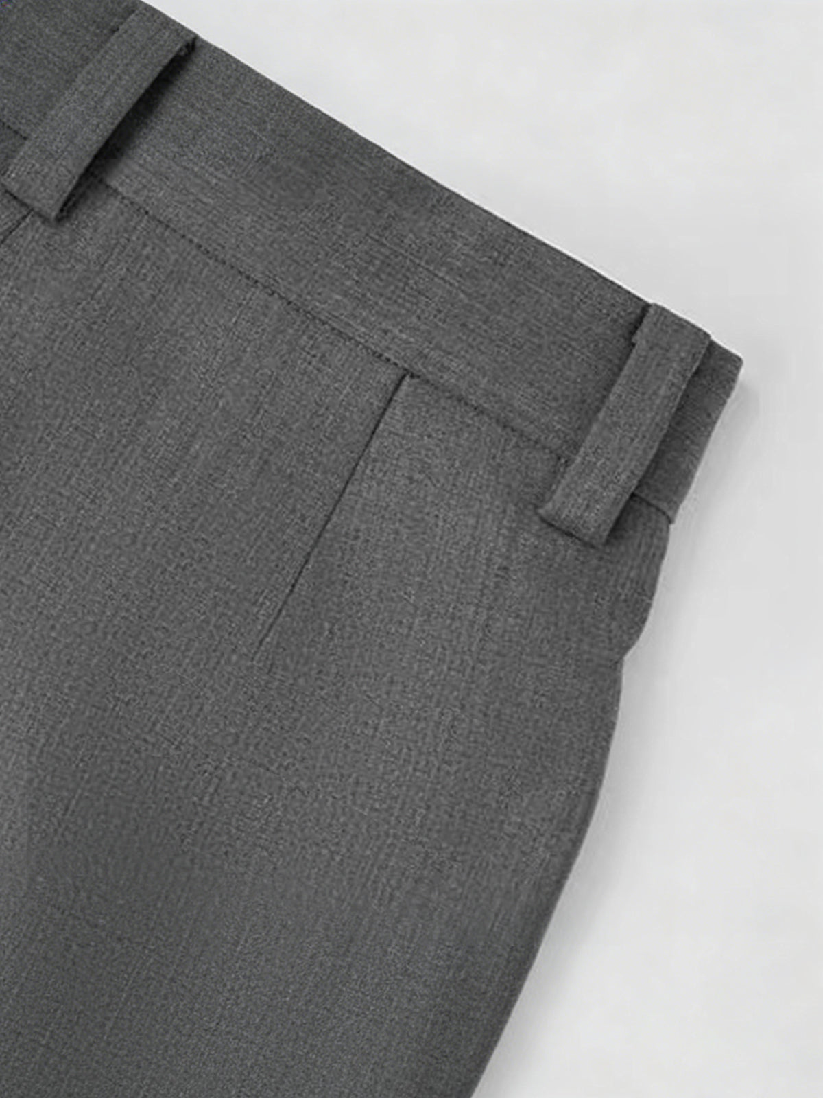 Asymmetric Pleated Wide-Leg Pants