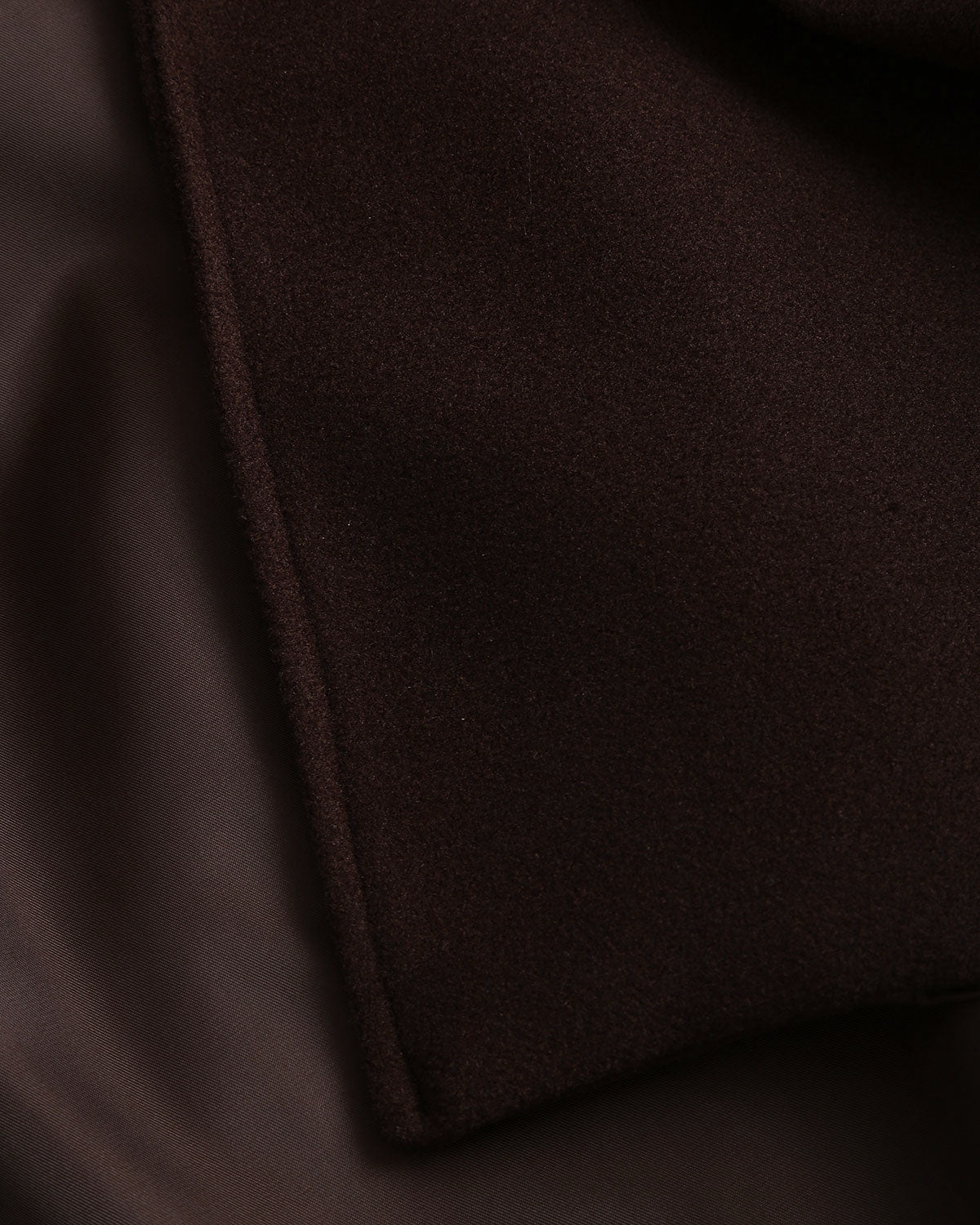 Coffee Belted Shawl Coat